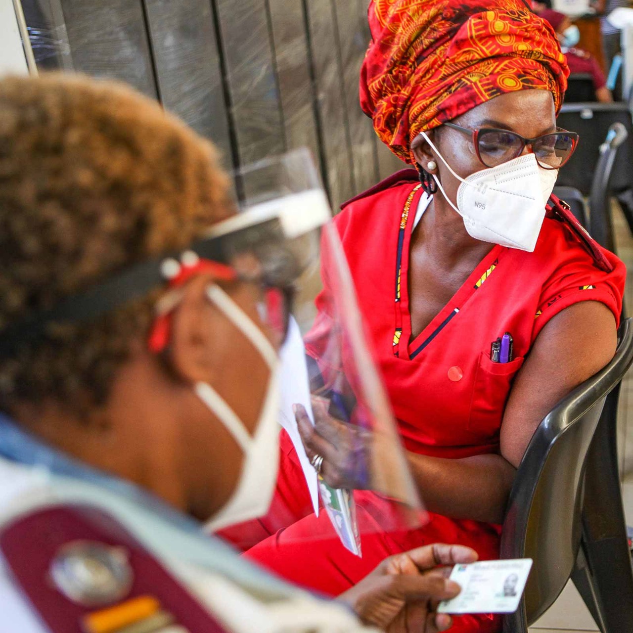 Vaccine rollouts, as here in South Africa, will save lives, but the continent's economic recovery will be driven by other issues