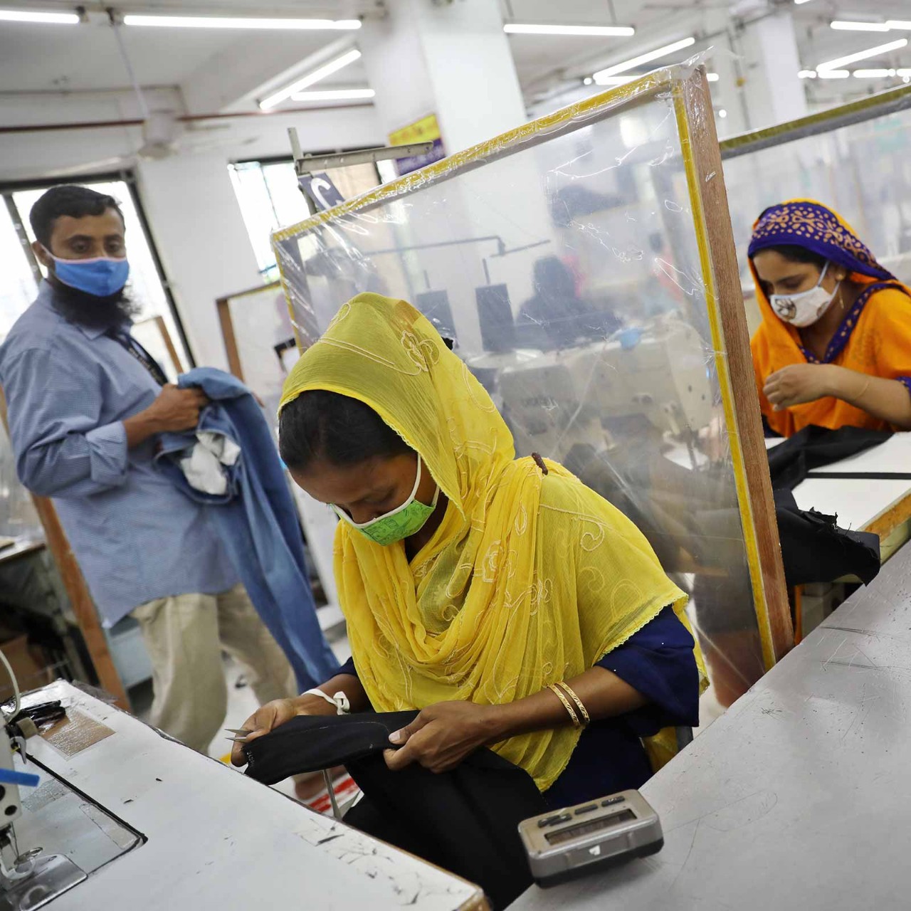 Conditions in garment factories in Dhaka are reported to have improved greatly