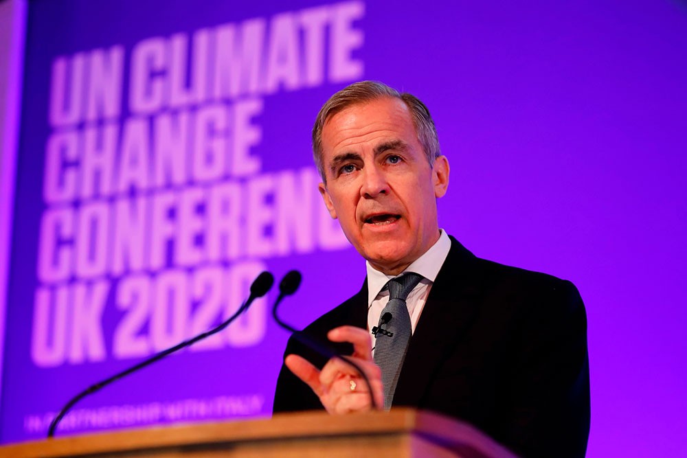 Giving green finance a lead: former Bank of England governor Mark Carney is the UN special envoy for climate action and finance
